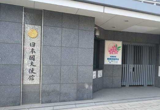 日本领事馆分别分布在中国哪些地方？